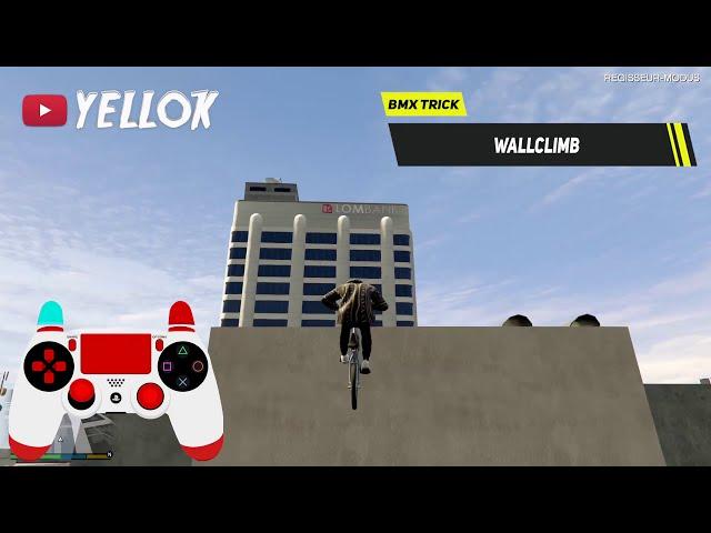 How To Wall Climb With a BMX! (GTA 5 Stunt Tutorial)