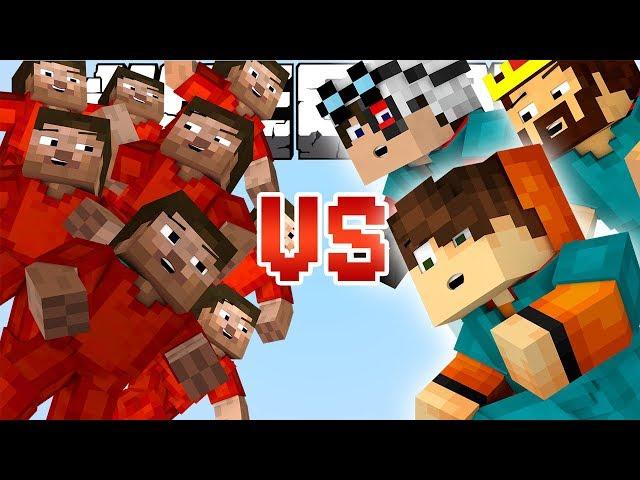 ЯЛ АИД И ДЕМАСТЕР vs ПОДПИСЧИКИ! [MINECRAFT CAKEWARS]