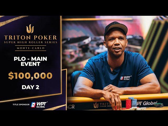 $100K PLO MAIN EVENT - Event #15 Day 2 | Triton Poker Series Monte-Carlo 2024