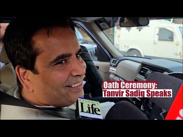 Oath Ceremony: Tanvir Sadiq Speaks