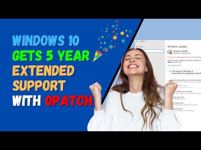 Windows 10 Gets 5 Years Extended Support With 0patch