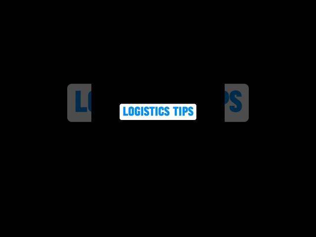 Logistics #tips : Streamline your transportation routes for cost savings.