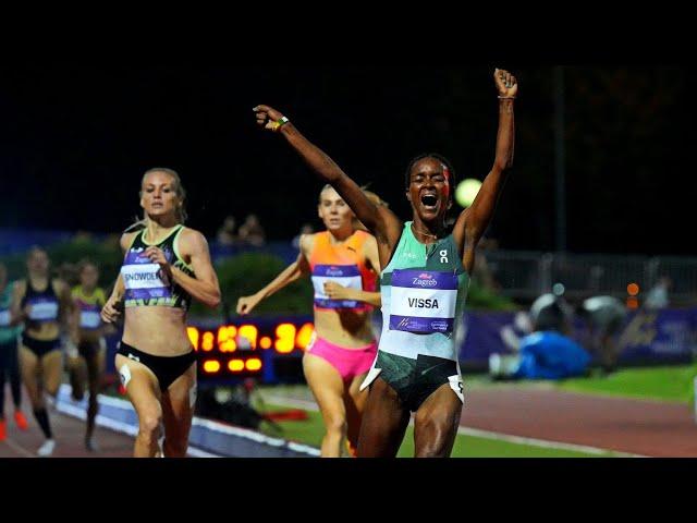 Women's 1500M | Zagreb Meeting 2024 |#SintayehuVISSA #KatieSNOWDEN  BenFieldTrackandField 