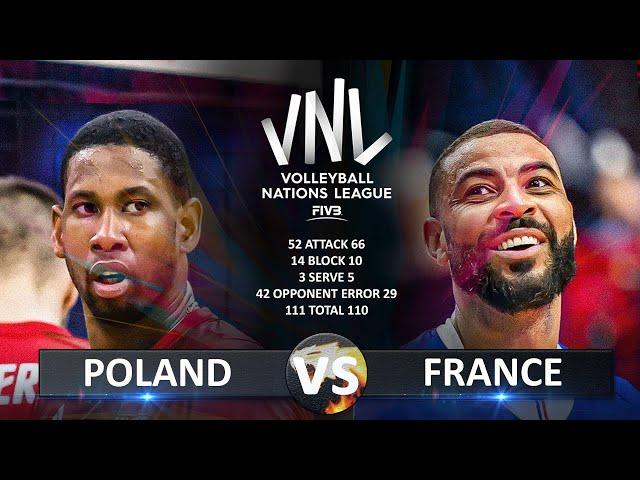 Poland vs France - Semifinals | Men's VNL 2024