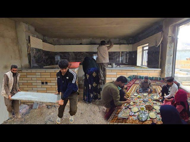 Amir’s Family: Buying Stone for Milad's Kitchen and Preparing Iftar for Ramadan