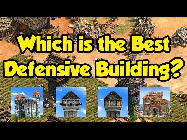 Best Defensive Building in AoE2