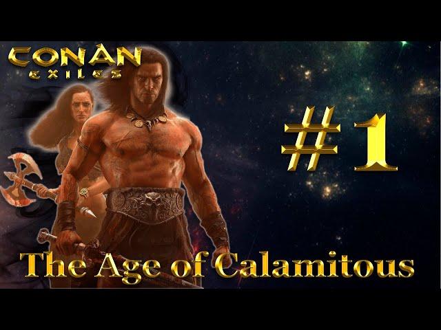 Conan Exiles ▶️ ГАЙД #1 Проходим начальный квест ▶️ Grandmaster Ferongar ▶️ MOD Age Of Calamitous