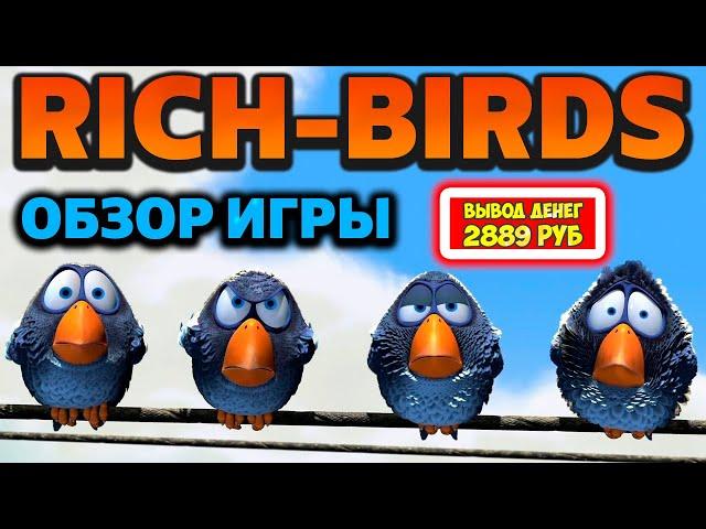 Rich-Birds обзор, проверка сайта (экономическая игра с выводом денег Рич Бердс / Богатые Птицы)