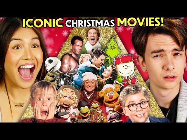 Do Teens Know Iconic Christmas Movies? (The Grinch, Elf, Christmas Story) | REACT