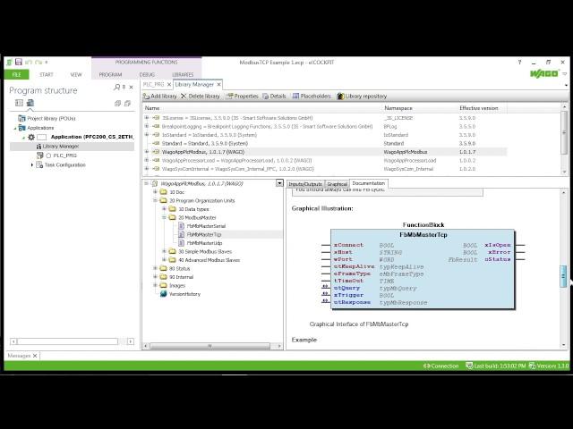 e!COCKPIT Codesys Modbus TCP Library