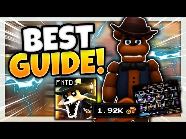 HOW TO GRIND THE *NEW* WILD WEST UPDATE FAST! BATTLE PASS + COINS!  | Five Nights Tower Defense