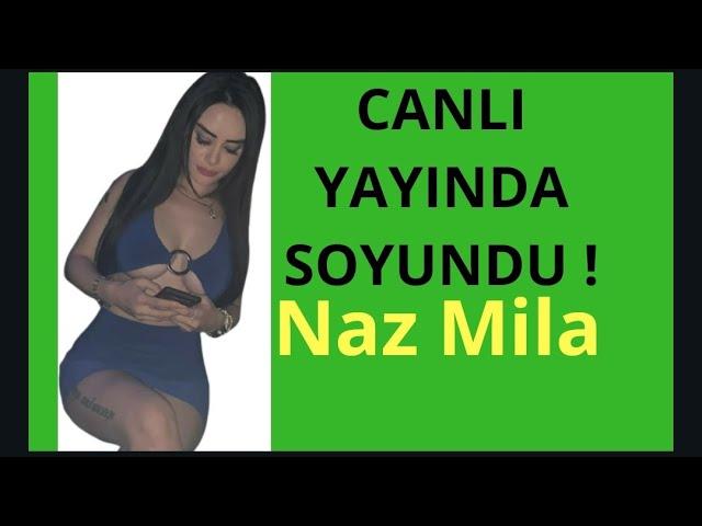 Canlı yayında herkese gösterdi !  Naz mila canlı yayında şov yapıyor