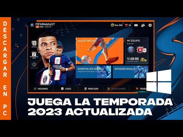 Cómo Descargar FIFA MOBILE en PC ⤵️ Cómo Jugar Fifa Mobile en PC ️ FC MOBILE 24