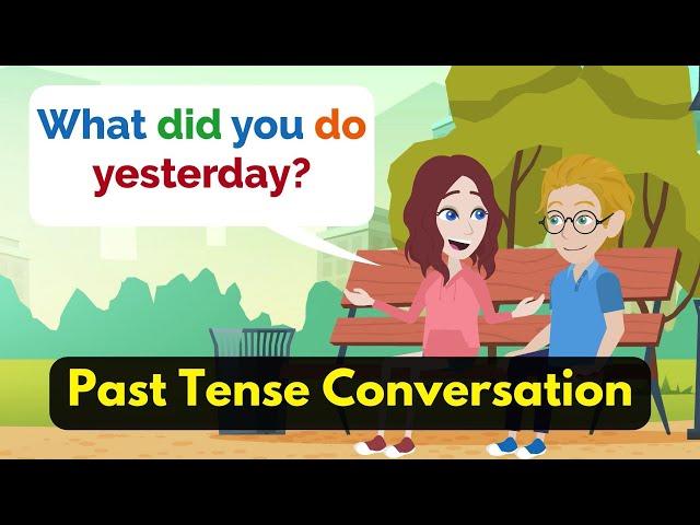 Past Tense English Speaking Practice | Learn English Through Conversation (For Beginners)