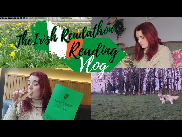 The Irish Readathon 2024 || Reading Vlog #1