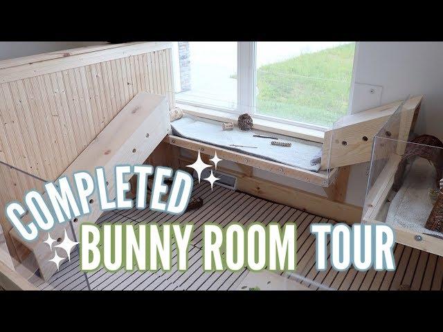 COMPLETED BUNNY ROOM TOUR! 
