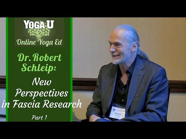 Dr. Robert Schleip: New Perspectives in Fascia Research | Part 1