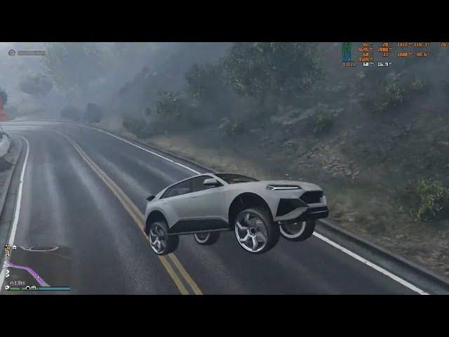 Pegassi Toros (Lamborghini Urus) vs Road Lamp