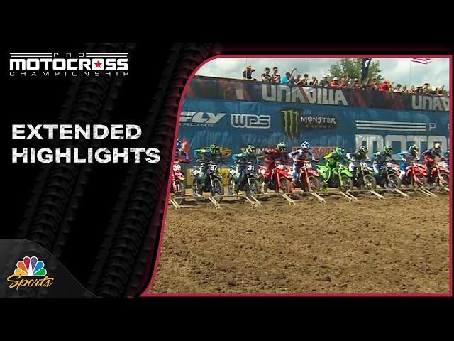 Pro Motocross 2024 EXTENDED HIGHLIGHTS: Round 9, Unadilla | 8/10/24 | Motorsports on NBC