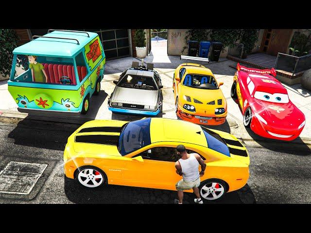 Using TikToks To Steal 100 RARE CARS in GTA 5