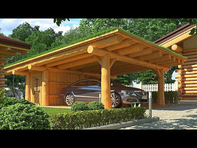 Garages and carports in a private house! 80 beautiful examples for inspiration!