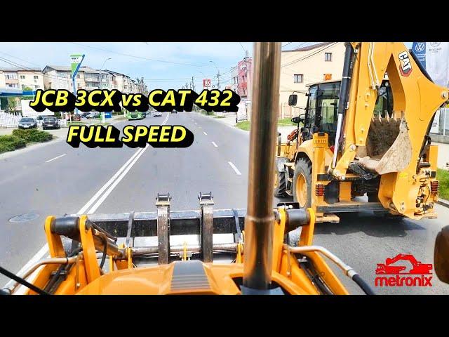 JCB vs CAT  - Speed Challenge-