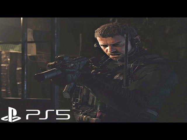 Resident Evil 8 Village - All Chris Redfield Scenes (All Chris Cutscenes) PS5 4K Ultra HD