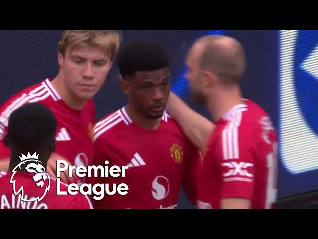 Bruno Fernandes sets up Amad Diallo, who gives Manchester United lead | Premier League | NBC Sports