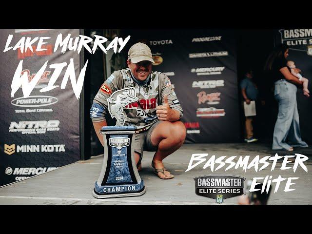 LAKE MURRAY BASS FISHING (2024 BASSMASTER ELITE WIN)