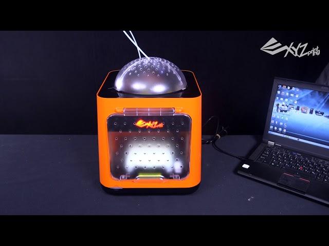 da Vinci nano   First time Printing & XYZmaker Introduction