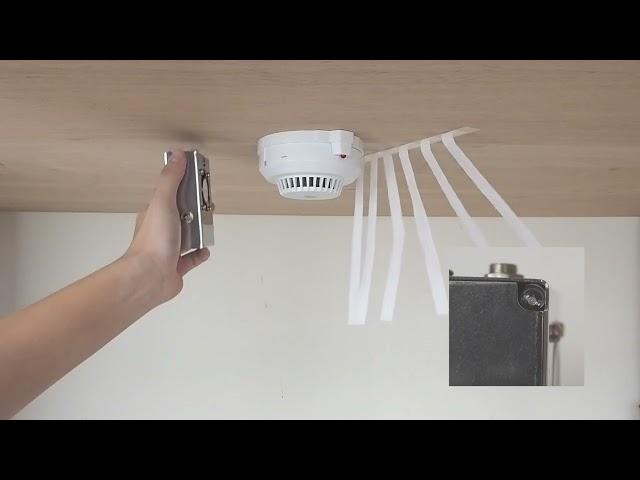 Introduction of CCFireTester Auto Smoke Clearing Fan (for smoke detector testing)