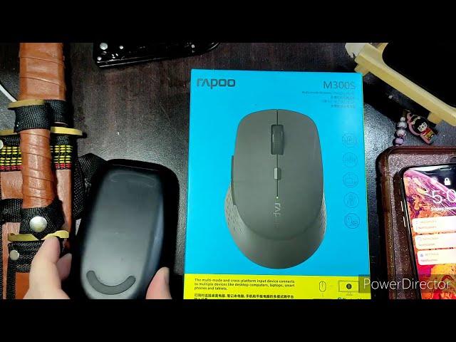 Unboxing the Rapoo M300S and initial test