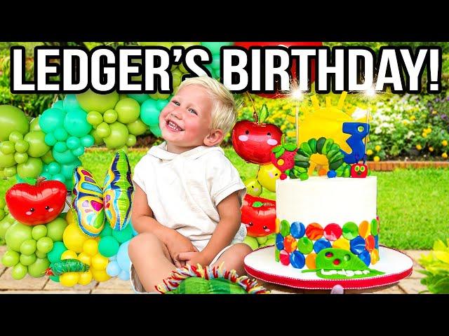 CELEBRATiNG the YOUNGEST of 16 KiDS BIRTHDAY!! •LEDGER•