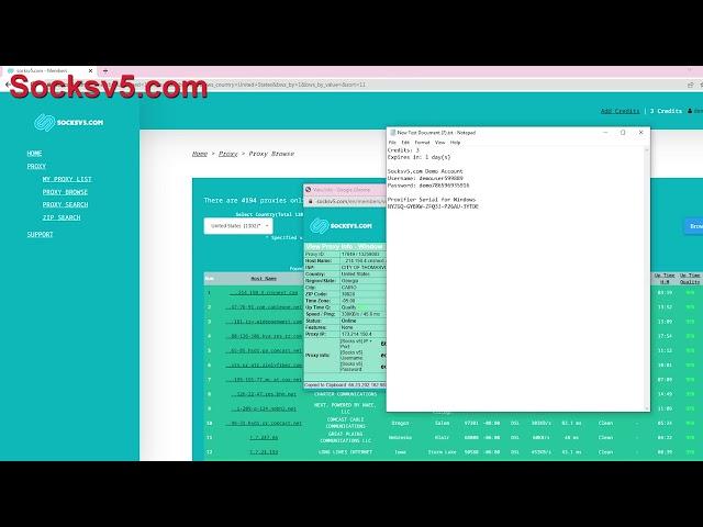 How to use Proxifier Software for socksv5.com