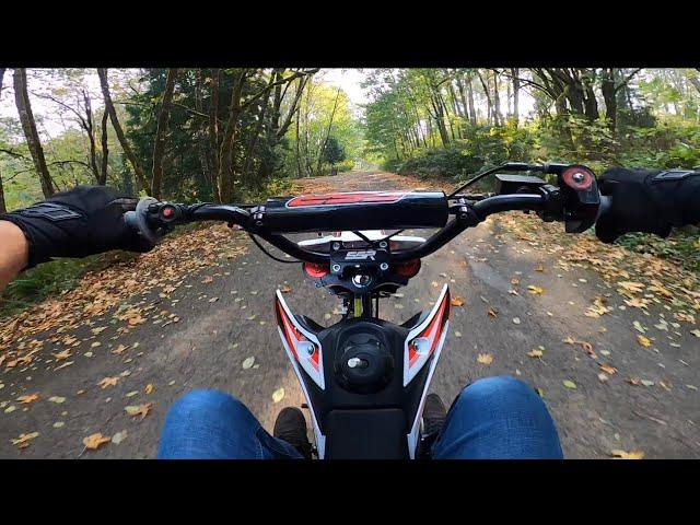 SSR 140cc Pit Bike — Review, Wheelies, Trail Riding, Motovlog