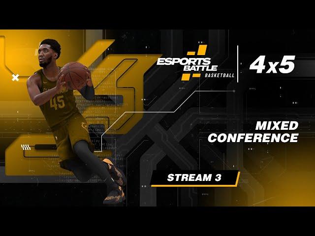 2024-12-28 - Mixed conference E-Basketball ESportsBattle Stream 3