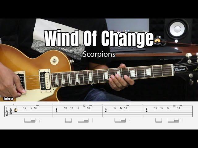 Wind of Change - Scorpions - Guitar Instrumental Cover + Tab