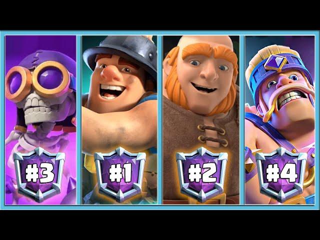  THIS 6 DECKS BROKE CLASH ROYALES LADDER