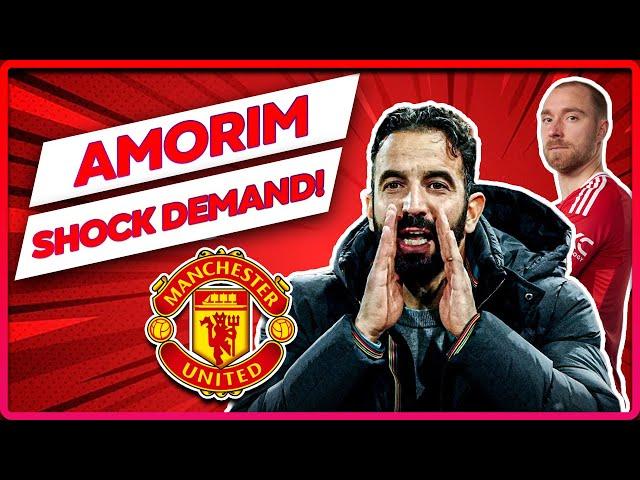  AMORIM MAKES SHOCK TRANSFER DEMAND!! as 3 players set to be released!!