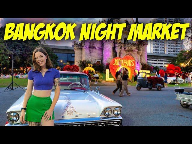 Bangkok's NEWEST Night Market  Jodd Fairs DanNeramit