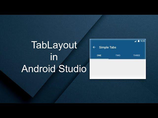 How to implement tabLayout in android studio with viewPager and fragments