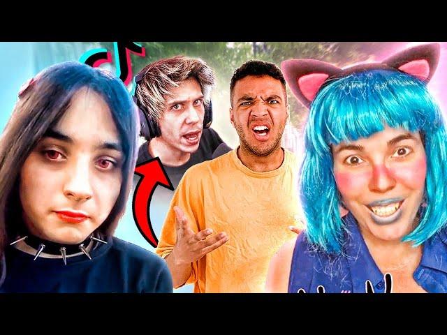 VISITO A LA "EXMUJER" DE elRUBIUS, EVITA CAMILA / TikTok cringe