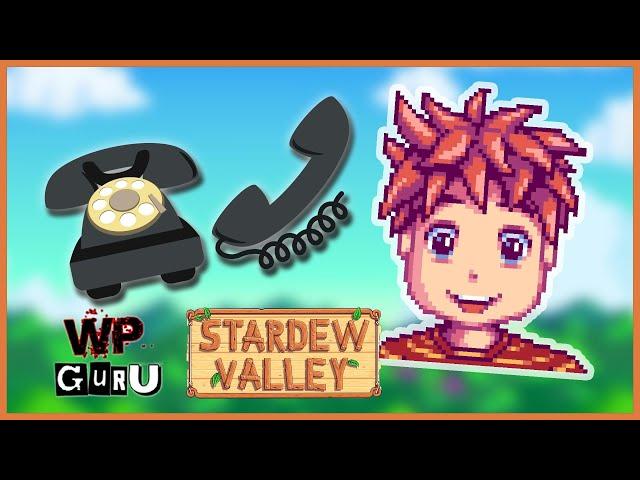 Vincent calls me at 6am in the morning - STARDEW VALLEY