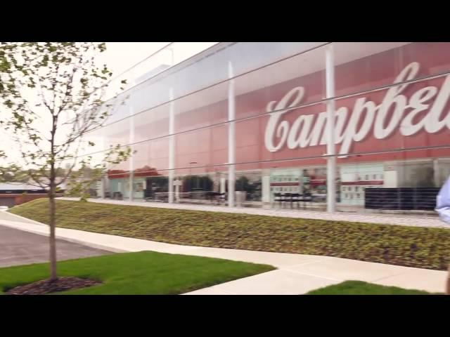 Campbell Soup new Employee HQ Bldg - walk-thru tour