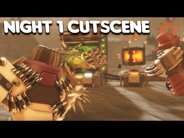 NIGHT 1 All Cutscene | TDS The Hexscape Event