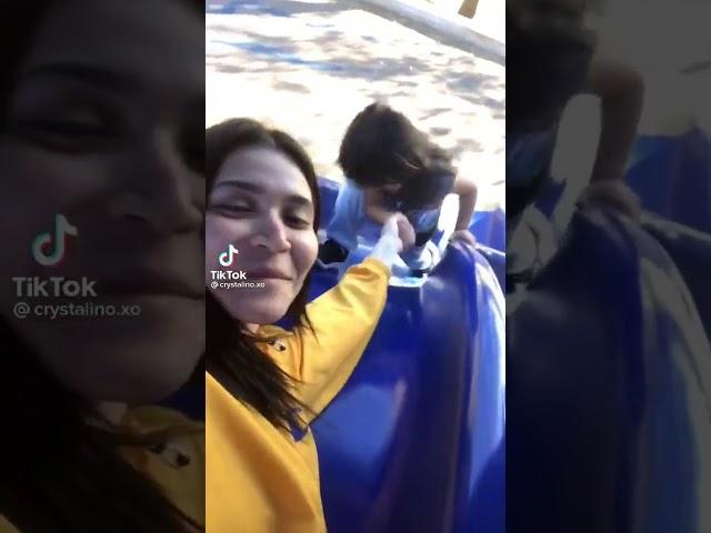 Parkta Kaydıraktan Düşen Çocuk