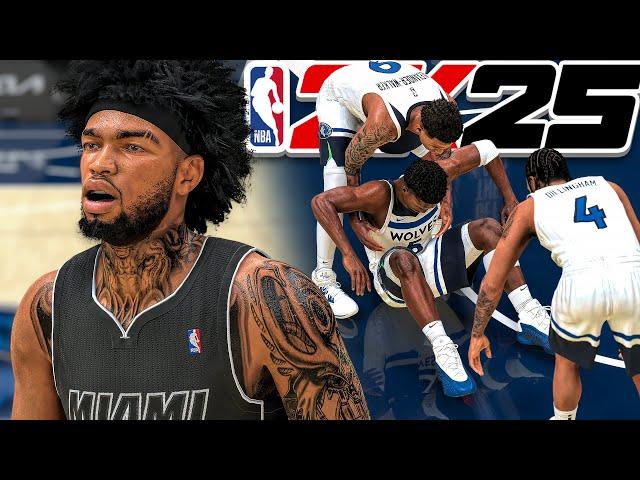 NBA 2K25 MyCAREER - Tyler INJURED Anthony Edwards - Dropped Rob Dillingham