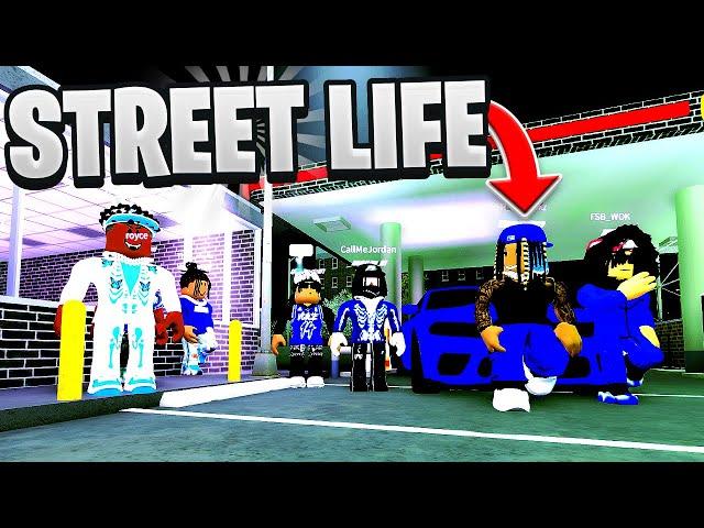 I JOINED A GANG IN THIS NEW ROBLOX STREET LIFE HOOD GAME