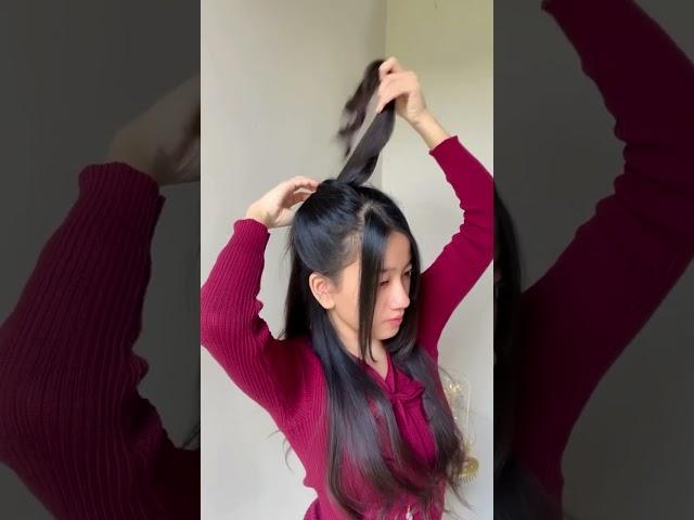 Ikat Satu #hairhack #hairstyle #hairtips #hairtutorial #jepitrambut #cepolrambut #kepang #bando