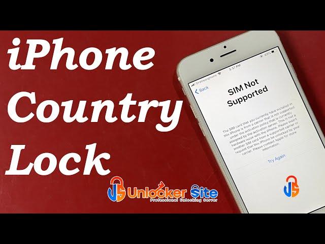 iPhone Country Lock | Unlocker Site